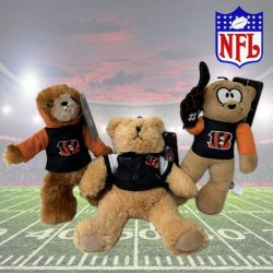 NFL 8.5'' Plush Bear Asst - Bengals