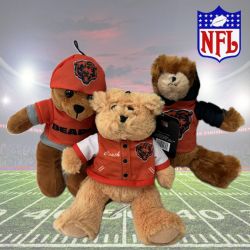 NFL 8.5'' Plush Bear Asst - Bears