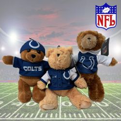 NFL 8.5'' Plush Bear Asst - Colts