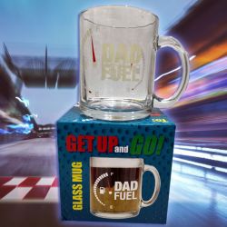 Dad Fuel Glass Mug