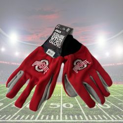 NCAA Work Gloves - Buckeyes