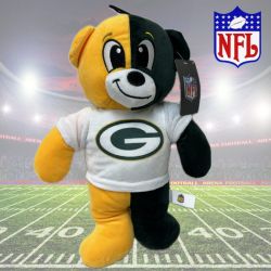 NFL 14'' Two-Color Plush Bear - Packers