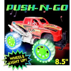 Light-Up Push N' Go Truck
