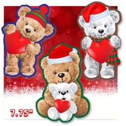 Teddy Bear Holiday Plush